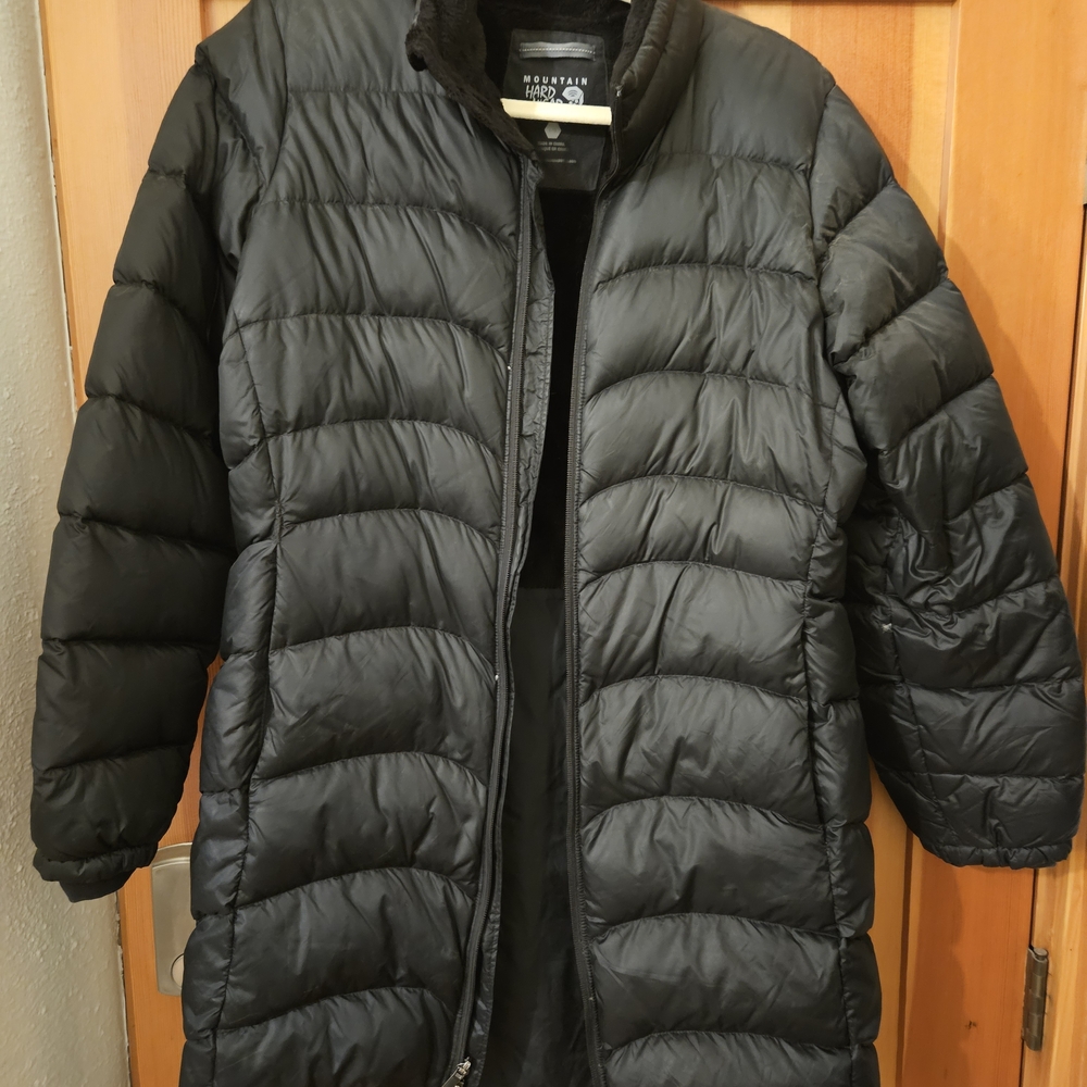Mountain Hardwear Black Puffer Long Jacket